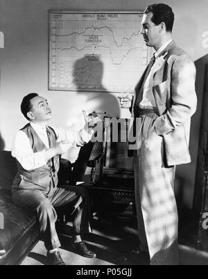 Original Film Title: DOUBLE INDEMNITY.  English Title: DOUBLE INDEMNITY.  Film Director: BILLY WILDER.  Year: 1944.  Stars: FRED MACMURRAY; EDWARD G. ROBINSON. Credit: PARAMOUNT PICTURES / Album Stock Photo