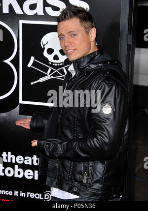 Mike THE MIZ Mizanin - Jackass 3D Premiere at the Chinese Theatre In Los Angeles.Mike THE MIZ Mizanin 58 Red Carpet Event, Vertical, USA, Film Industry, Celebrities,  Photography, Bestof, Arts Culture and Entertainment, Topix Celebrities fashion /  Vertical, Best of, Event in Hollywood Life - California,  Red Carpet and backstage, USA, Film Industry, Celebrities,  movie celebrities, TV celebrities, Music celebrities, Photography, Bestof, Arts Culture and Entertainment,  Topix, vertical, one person,, from the year , 2010, inquiry tsuni@Gamma-USA.com - Three Quarters Stock Photo