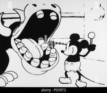 STEAMBOAT WILLIE 1928 Walt Disney animated cartoon debut of Mickey ...