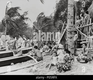 Original Film Title: DONOVAN'S REEF.  English Title: DONOVAN'S REEF.  Film Director: JOHN FORD.  Year: 1963.  Stars: JOHN WAYNE. Credit: PARAMOUNT PICTURES / Album Stock Photo