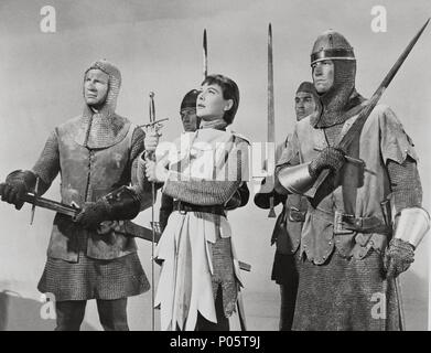 Original Film Title: THE STORY OF MANKIND.  English Title: THE STORY OF MANKIND.  Film Director: IRWIN ALLEN.  Year: 1957.  Stars: JEANNE D'ARC; HEDY LAMARR. Credit: WARNER BROTHERS / Album Stock Photo