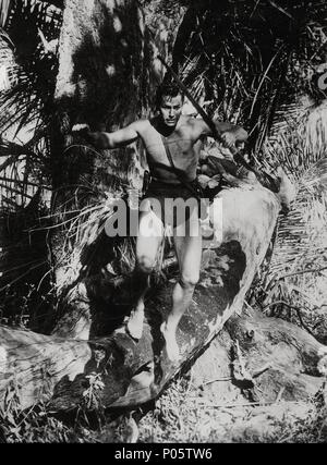 Original Film Title: TARZAN'S GREATEST ADVENTURE.  English Title: TARZAN'S GREATEST ADVENTURE.  Film Director: JOHN GUILLERMIN.  Year: 1959.  Stars: GORDON SCOTT. Credit: PARAMOUNT PICTURES / Album Stock Photo