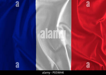 Flag of France Background Stock Photo