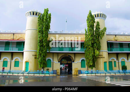 The Cellular Jail, also known as Kala Pani, Port Blair, Andaman and Nicobar Islands Stock Photo