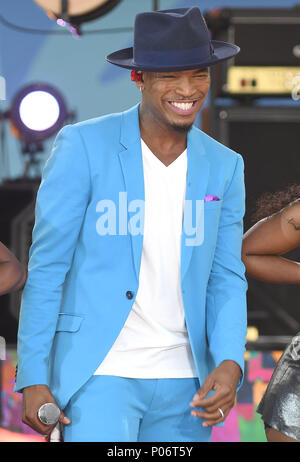 Nejo Singer Singer Ne-Yo performs a live concert at the 2015 KIIS FM Wango Tango at ...