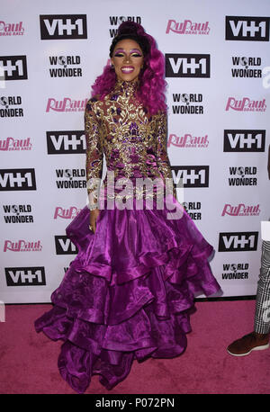 Los Angeles, California, USA. 8th June, 2018. 08 June 2018 - Los Angeles, California - The Vixen. ''RuPaul's Drag Race'' Season 10 Finale held at ACE Hotel. Photo Credit: Birdie Thompson/AdMedia Credit: Birdie Thompson/AdMedia/ZUMA Wire/Alamy Live NewsCalifornia, Stock Photo