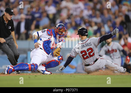 Miami, Florida, USA. 23rd July, 2018. Atlanta Braves catcher Kurt