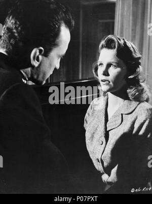 Original Film Title: ANATOMY OF A MURDER.  English Title: ANATOMY OF A MURDER.  Film Director: OTTO LUDWIG PREMINGER.  Year: 1959.  Stars: LEE REMICK; GEORGE C. SCOTT. Credit: COLUMBIA PICTURES / Album Stock Photo