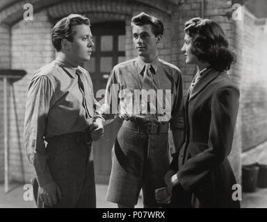 BOYS IN BROWN 1949 Gainsborough film with Dirk Bogarde second from left ...