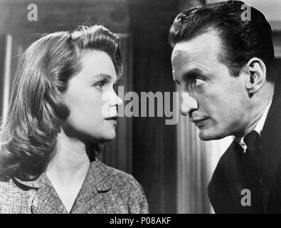 Original Film Title: ANATOMY OF A MURDER.  English Title: ANATOMY OF A MURDER.  Film Director: OTTO LUDWIG PREMINGER.  Year: 1959.  Stars: LEE REMICK; GEORGE C. SCOTT. Credit: COLUMBIA PICTURES / Album Stock Photo