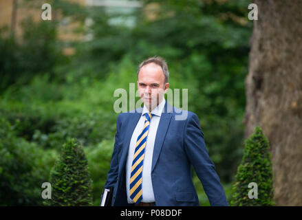 Gavin Barwell, Chief of Staff at Number 10 Downing Street, arrives at Downing Street Stock Photo