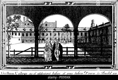 . English: Fleuron from book: A new and compleat history and survey of the cities of London and Westminster, the Borough of Southwark, and Parts adjacent; from the earliest accounts, to the begining of the year 1770. Containing I. An Account of the original Foundation, and modern State of those Places. II. Their Laws, Charters, Customs, Privileges, Immunities, Government, Trade and Navigation. III. A Description of the several Wards, Parishes, Liberties, Precincts, Churches, Palaces, Noblemen's Houses, Hospitals, and other public Buildings. IV. An Account of the Curiosities of the Tower of Lon Stock Photo