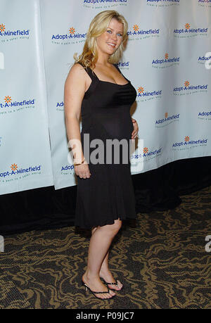 Alison Sweeney arriving at the 4th Annual Benefit Gala for Adopt-A-Minefield at the Century Plaza Hotel in Los Angeles. october 15, 2004.SweeneyAlison047 Red Carpet Event, Vertical, USA, Film Industry, Celebrities,  Photography, Bestof, Arts Culture and Entertainment, Topix Celebrities fashion /  Vertical, Best of, Event in Hollywood Life - California,  Red Carpet and backstage, USA, Film Industry, Celebrities,  movie celebrities, TV celebrities, Music celebrities, Photography, Bestof, Arts Culture and Entertainment,  Topix, vertical, one person,, from the year , 2004, inquiry tsuni@Gamma-USA. Stock Photo