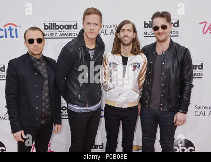 Imagine Dragons  at the  2014-Billboard Music Awards at the MGM Grand Arena in Las Vegas.Imagine Dragons  copy  Event in Hollywood Life - California, Red Carpet Event, USA, Film Industry, Celebrities, Photography, Bestof, Arts Culture and Entertainment, Topix Celebrities fashion, Best of, Hollywood Life, Event in Hollywood Life - California, Red Carpet and backstage, ,Arts Culture and Entertainment, Photography,    inquiry tsuni@Gamma-USA.com ,  Music celebrities, Musician, Music Group, 2014 Stock Photo