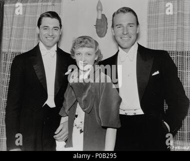 Stars: CARY GRANT; RANDOLPH SCOTT; VIRGINIA CHERRILL. Stock Photo