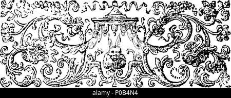 . English: Fleuron from book: A phliosophical [sic] dissertation upon death. Composed for the consolation of the unhappy. By a friend to truth. 167 A phliosophical (sic) dissertation upon death Fleuron T109721-2 Stock Photo