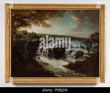 George Beck 'The Falls of the Potomac' by George Jacob Beck is a landscape painting ...