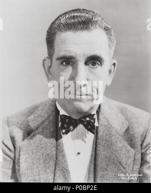 Stars: EDWARD EVERETT HORTON. Stock Photo