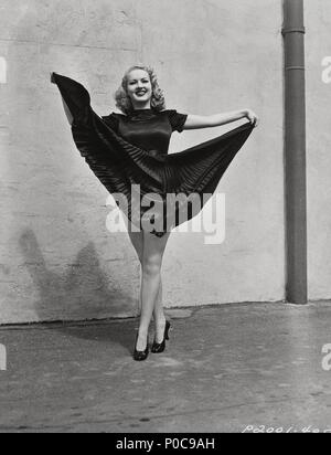 Stars: BETTY GRABLE. Stock Photo