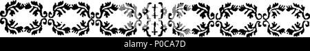 . English: Fleuron from book: A Roman catechism: with a reply thereto. 184 A Roman catechism- with a reply thereto. Fleuron T090464-21 Stock Photo