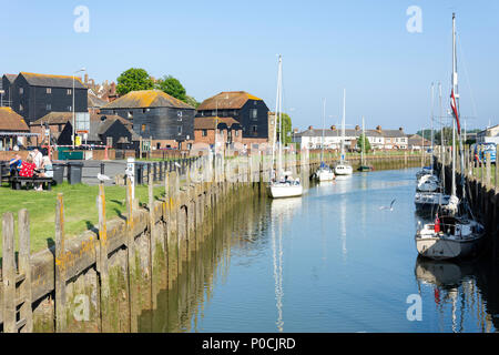 Rye Strand Quay on River Brede, Rye, East Sussex, England, United ...