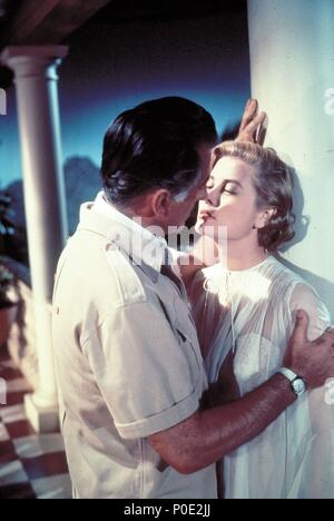 Original Film Title: GREEN FIRE.  English Title: GREEN FIRE.  Film Director: ANDREW MARTON.  Year: 1954.  Stars: GRACE KELLY; STEWART GRANGER. Credit: M.G.M / Album Stock Photo