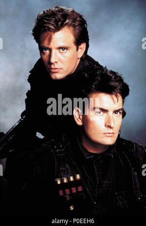 Original Film Title: NAVY SEALS.  English Title: NAVY SEALS.  Film Director: LEWIS TEAGUE.  Year: 1990.  Stars: MICHAEL BIEHN; CHARLIE SHEEN. Credit: ORION PICTURES / Album Stock Photo