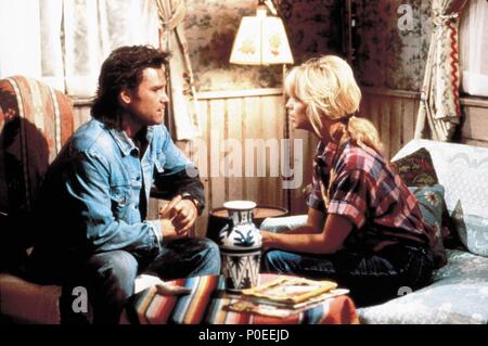 Original Film Title: OVERBOARD.  English Title: OVERBOARD.  Film Director: GARRY MARSHALL.  Year: 1987.  Stars: KURT RUSSELL; GOLDIE HAWN. Credit: M.G.M. / Album Stock Photo