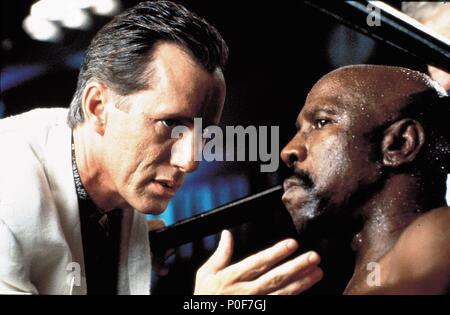 Original Film Title: DIGGSTOWN.  English Title: DIGGSTOWN.  Film Director: MICHAEL RITCHIE.  Year: 1992.  Stars: JAMES WOODS; LOUIS GOSSETT JR. Stock Photo