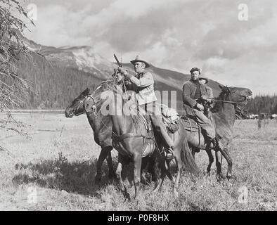 Original Film Title: THE FAR COUNTRY.  English Title: THE FAR COUNTRY.  Film Director: ANTHONY MANN.  Year: 1954.  Stars: JAMES STEWART. Credit: UNIVERSAL PICTURES / Album Stock Photo