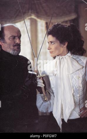 Original Film Title: EL MAESTRO DE ESGRIMA.  English Title: THE FENCING MASTER.  Film Director: PEDRO OLEA.  Year: 1992.  Stars: ASSUMPTA SERNA. Credit: ALTUBE FILMS / Album Stock Photo