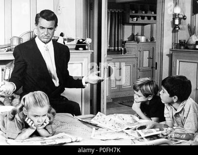 HOUSEBOAT, Mimi Gibson, Charles Herbert, Paul Petersen, Cary Grant