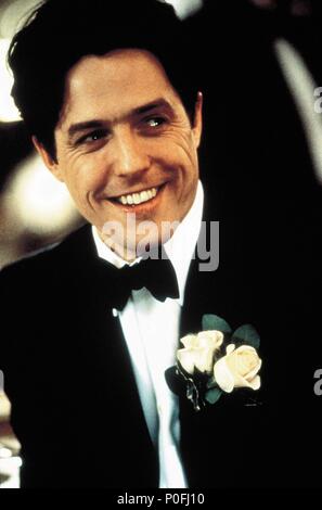 Original Film Title: MICKEY BLUE EYES.  English Title: MICKEY BLUE EYES.  Film Director: KELLY MAKIN.  Year: 1999.  Stars: HUGH GRANT. Credit: UNIVERSAL PICTURES / WETCHER, BARRY / Album Stock Photo