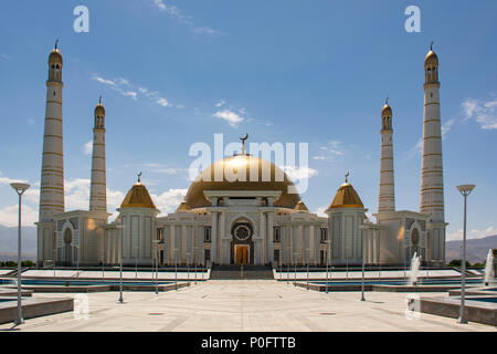 Turkmenbashi Ruhy Mosque, Ashgabat, Turkmenistan Stock Photo