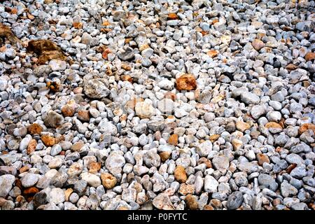 pebbles on the beach Stock Photo