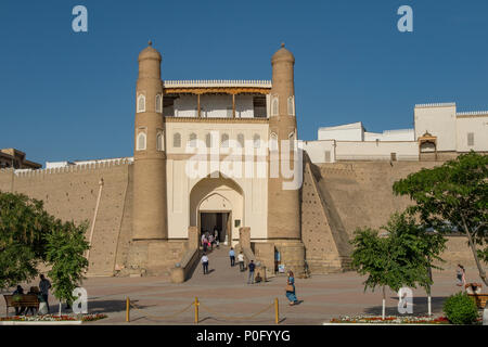 Ark Citadel, Bukhara, Uzbekistan Stock Photo
