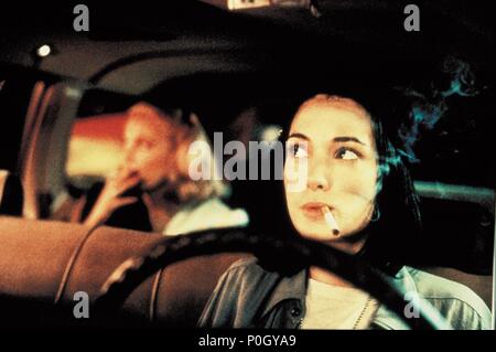 Original Film Title: NIGHT ON EARTH.  English Title: NIGHT ON EARTH.  Film Director: JIM JARMUSCH.  Year: 1991.  Stars: WINONA RYDER; GENA ROWLANDS. Stock Photo
