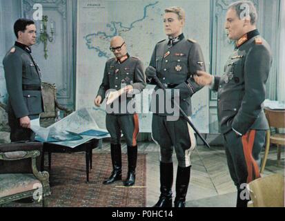 Original Film Title: THE NIGHT OF THE GENERALS.  English Title: THE NIGHT OF THE GENERALS.  Film Director: ANATOLE LITVAK.  Year: 1967.  Stars: CHARLES GRAY; DONALD PLEASENCE; PETER O'TOOLE. Credit: COLUMBIA PICTURES / Album Stock Photo