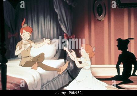 Original Film Title: PETER PAN.  English Title: PETER PAN.  Film Director: WILFRED JACKSON; HAMILTON LUKE.  Year: 1953. Credit: WALT DISNEY PRODUCTIONS / Album Stock Photo