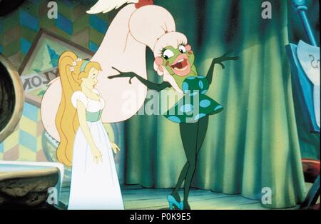 Original Film Title: THUMBELINA.  English Title: THUMBELINA.  Film Director: DON BLUTH; GARY GOLDMAN.  Year: 1994. Credit: WALT DISNEY PRODUCTIONS / Album Stock Photo