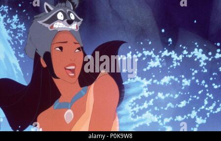 Original Film Title: POCAHONTAS.  English Title: POCAHONTAS.  Film Director: ERIC GOLDBERG; MIKE GABRIEL.  Year: 1995. Credit: WALT DISNEY PRODUCTIONS / Album Stock Photo