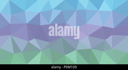 Blue Purple Green, low poly vector gradient texture. Colorful polygonal illustration, good as a cell phone, marketing material, or website background. Stock Vector