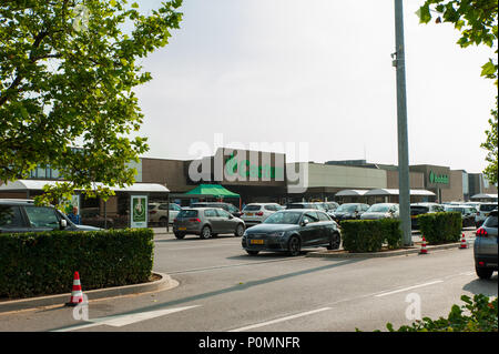 Cactus Supermarket. One of the biggest supermarkets of Luxembourg Stock  Photo - Alamy