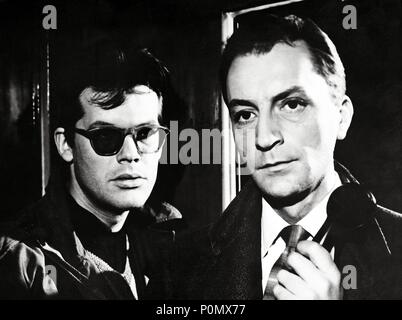 Original Film Title: POPIOL I DIAMENT.  English Title: ASHES AND DIAMONDS.  Film Director: ANDRZEJ WAJDA.  Year: 1958.  Stars: ZBIGNIEW CYBULSKI. Credit: FILM POLSKI / Album Stock Photo