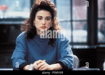 Original Film Title: MORTAL THOUGHTS.  English Title: MORTAL THOUGHTS.  Film Director: ALAN RUDOLPH.  Year: 1991.  Stars: DEMI MOORE. Credit: COLUMBIA PICTURES / CLIFFORD, JOHN / Album Stock Photo