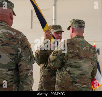 U.S. Army Brig. Gen. Janson D. Boyles (left), the Kosovo Force Chief of ...