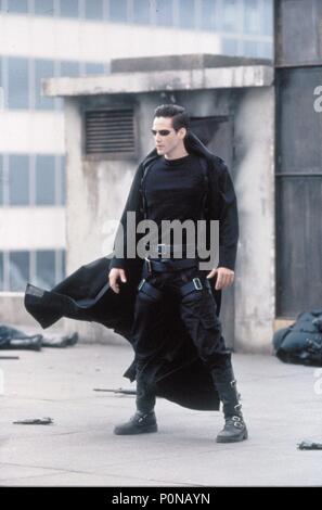 Original Film Title: THE MATRIX.  English Title: THE MATRIX.  Film Director: ANDY WACHOWSKI; LARRY WACHOWSKI.  Year: 1999.  Stars: KEANU REEVES. Credit: ROADSHOW FILM LIMITED / BOLAND, JASIN / Album Stock Photo