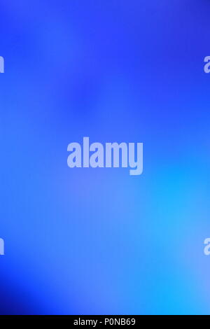 Abstract defocused blue color gradient background Stock Photo