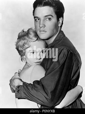 Elvis Presley and Tuesday Weld in “Wild in the Country”