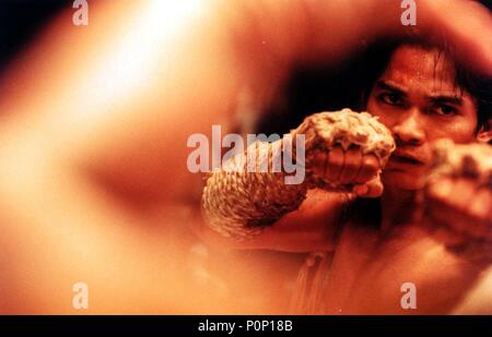 Original Film Title: ONG-BAK.  English Title: ONG-BAK: MUAY THAI WARRIOR.  Film Director: PRACHYA PINKAEW.  Year: 2003. Credit: SAHAMONGKOLFILM / Album Stock Photo